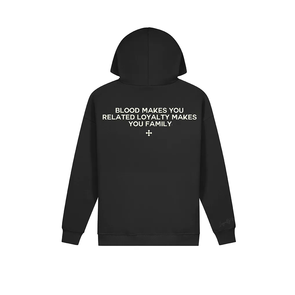 MOLECULE • Zipped Hoodie ❯ Black